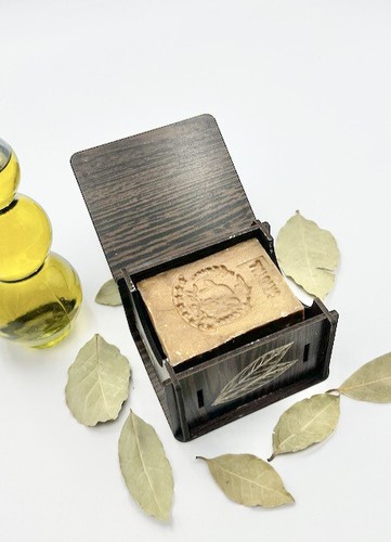 🥳LUXUS-Seifendose aus Olivenholz, rechteckig, Mit Seife, Geschenk für alle:)🥳 - Bild 15 von 20