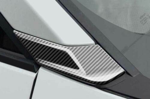 For Toyota Corolla Cross Exterior Window A-Pillar Trim Carbon Fiber 2022-2023 - Bild 4 von 6
