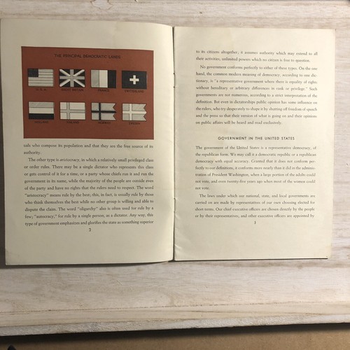 The American Way - You And Industry Series Booklet No 1 1940 See Pics - Picture 3 of 7