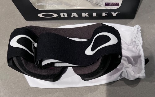 Oakley LINE MINER XL SNOW - MATTE BLACK PRIZM HI PINK IRIDIUM GBL - Picture 3 of 4