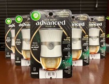 Lot 5 Air Wick Advanced Plug in Scented Oil Air Freshener Essential Oils Warmer