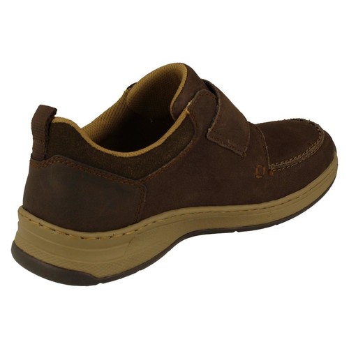 Herren Rieker '14358' Braunes Leder Freizeit Haken & Schlaufe Schuhe - Extra - Bild 5 von 18
