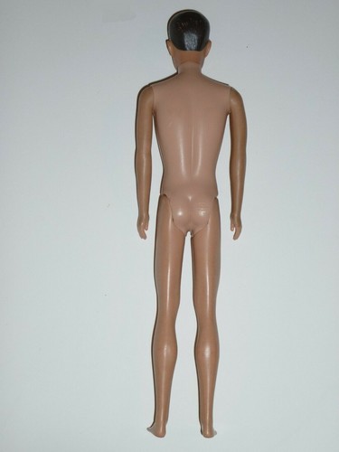 VINTAGE 1960s BRUNETTE MOLDED HAIR KEN DOLL - Picture 3 of 6