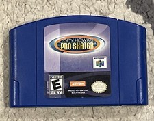 Blockbuster Tony Hawks Pro Skater N64 Nintendo 64 Video Game Tested Skateboard