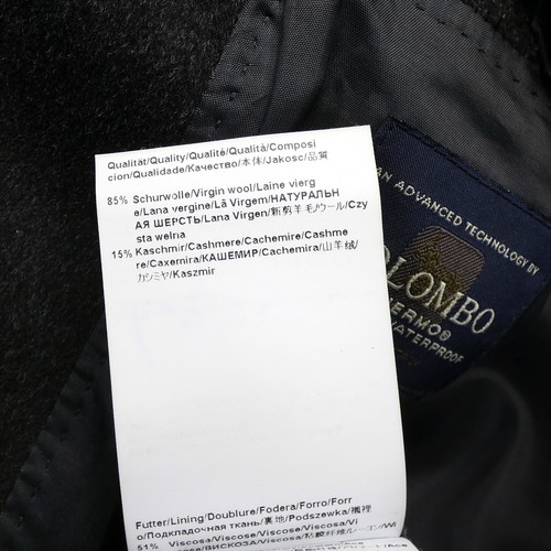 $1,895 Hugo Boss Overcoat Virgin Wool Cashmere Velvet 42 R Top Coat - Picture 12 of 15