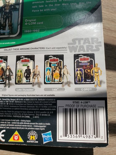 VERSIEGELT! 3,75" Star Wars The Vintage Collection VC10 4-LOM Bounty Hunter 2010. - Bild 11 von 12