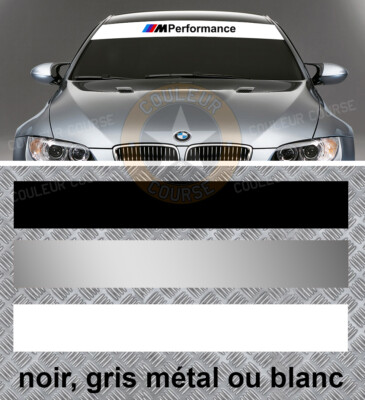  SONNENBLENDENSTREIFEN FÜR BMW M3 M PERFORMANCE RACING AUFKLEBER STICKER BD531-4