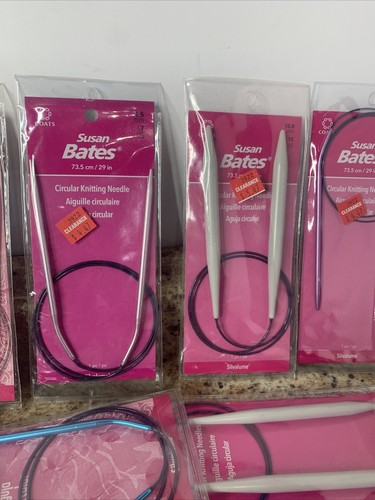 susan bates Stricknadeln, Rundstrick und Maschenhalter Posten - Bild 3 von 10