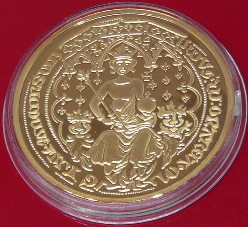 Coin King Edward III Double Leopard Royal Cross With A Quatrefoil - Picture 9 of 17