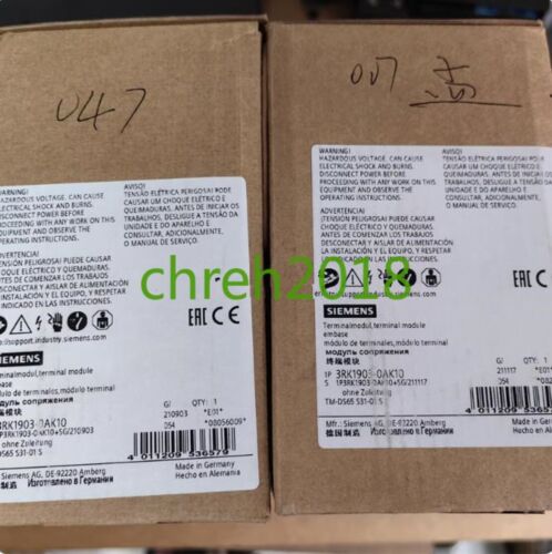 1 PCS new Siemens Terminator 3RK1903-0AK10  - Picture 1 of 4