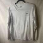 Vans Off the Wall Long Sleeve Shirt Checkered Logo Youth Teen Boys Sz XL/14+