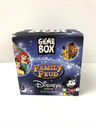 Family Feud Game Disney Edition Complete Game Box/ Fun Night 2+ Players - Picture 1 of 10