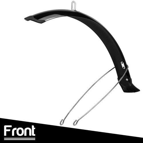 Bicycle Mudguards Full Front and Back Rear Set for Bike with 700c tyres 28-38mm - Picture 9 of 9
