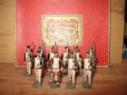 10 Antique CBG Mignot Napoleon Egypt Revolution Lead Soldiers Figures