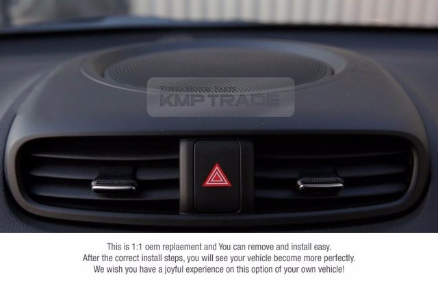 Genuine Top Dash Center Speaker Cover 84770B2100EQ for Kia Soul 13 ...