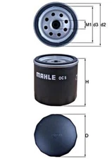 MAHLE Oil Filter For DUCATI TALBOT CITROEN CAGIVA MOTO GUZZI MC BIMOTA Gt EFL47