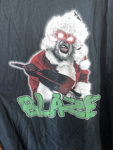 Vintage Blaze Ya Dead Santa Insane Clown Posse T-shirt Size 3XL ICP Juggalos - Bild 2 von 12