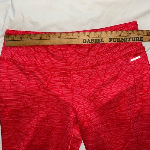 JOCKEY Activewear Legging Pants Womens Size Medium Red Workout Gym Yoga - Picture 10 of 10
