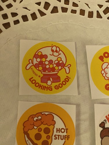 Trend Scratch & Sniff Stickers Lot Of 5 Retro 80’s - Picture 2 of 12