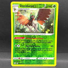2021 POKEMON SHINING FATES DECIDUEYE 008/072 REVERSE HOLO (RARE)