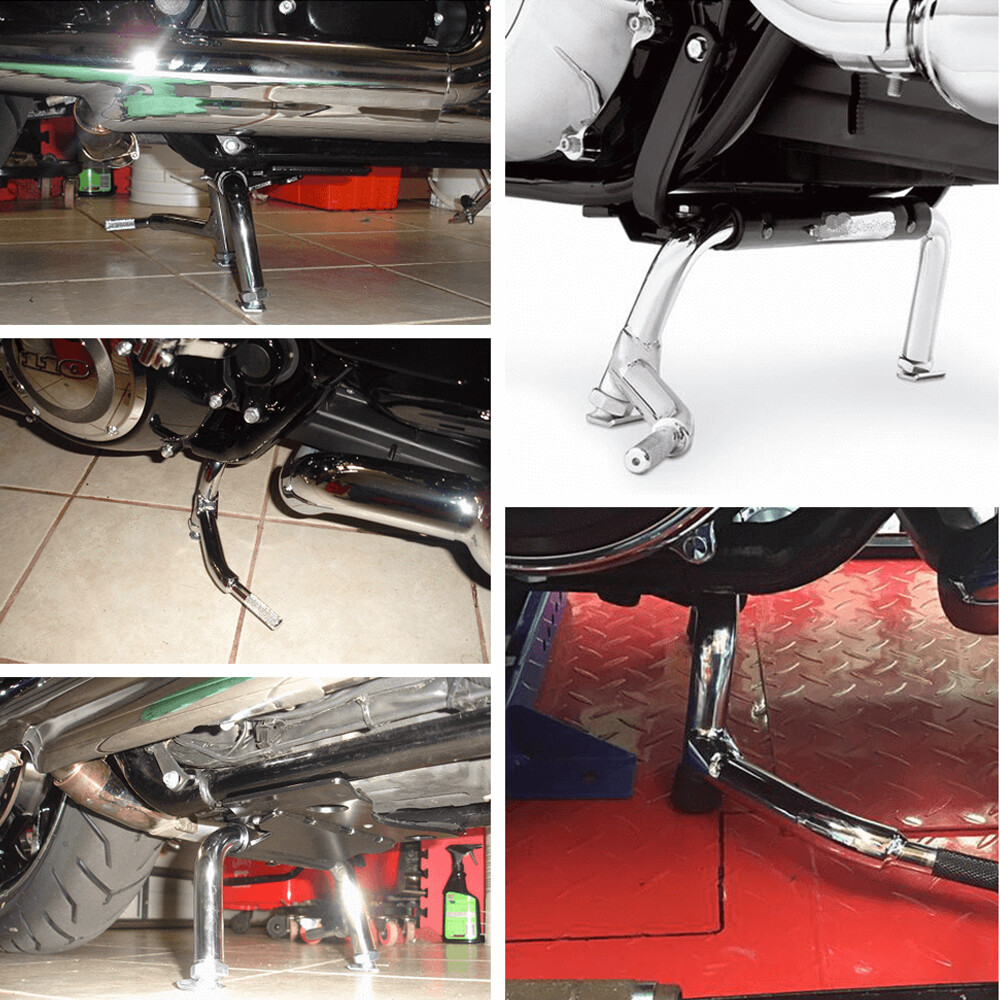 Adjustable Center Stand Service Fit For Harley Road King Glide FLHTI 2009-2023