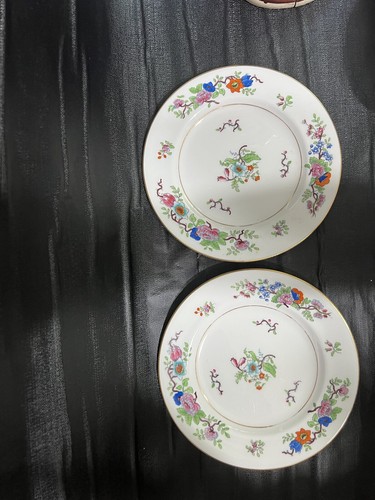 12er Set feine Coalport Corea Musterplatten. 7 3/4"" Durchmesser - Bild 11 von 22
