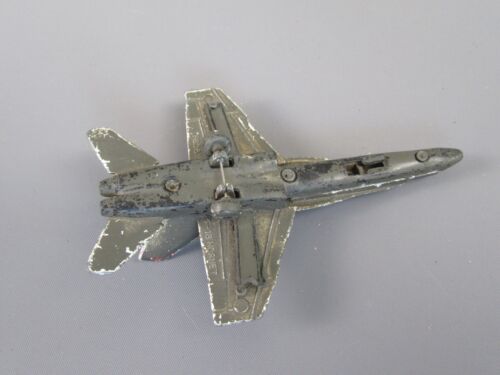 B406 Jouet McDonnell Douglas F-18 Hornet Noir L 9.7 cm Avion Militaire - Imagen 11 de 11