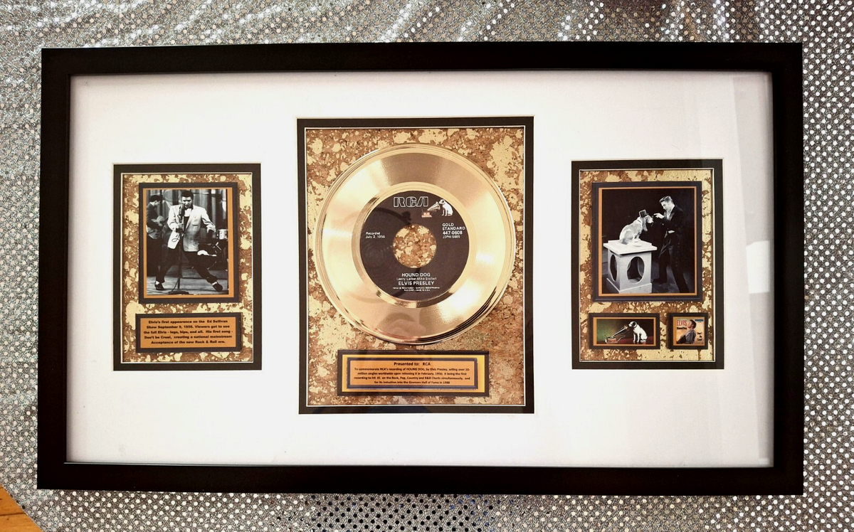 Elvis Presley // HOUND DOG - Gold Record Award 21