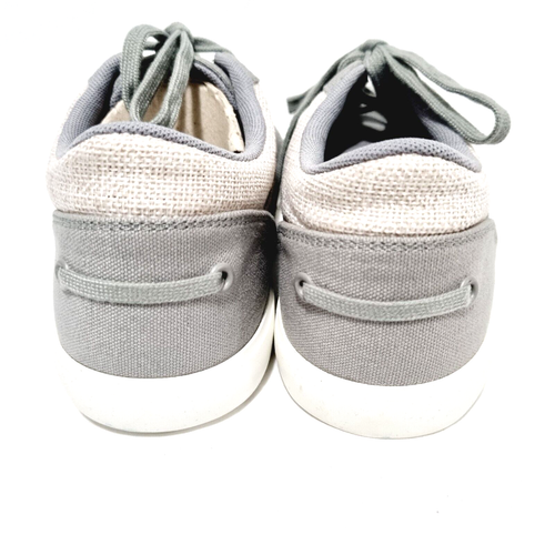 Tenis Lacoste Bayliss para hombre talla 9 EE. UU. 8 Reino Unido gris blanco con cordones BNWT - Imagen 6 de 24
