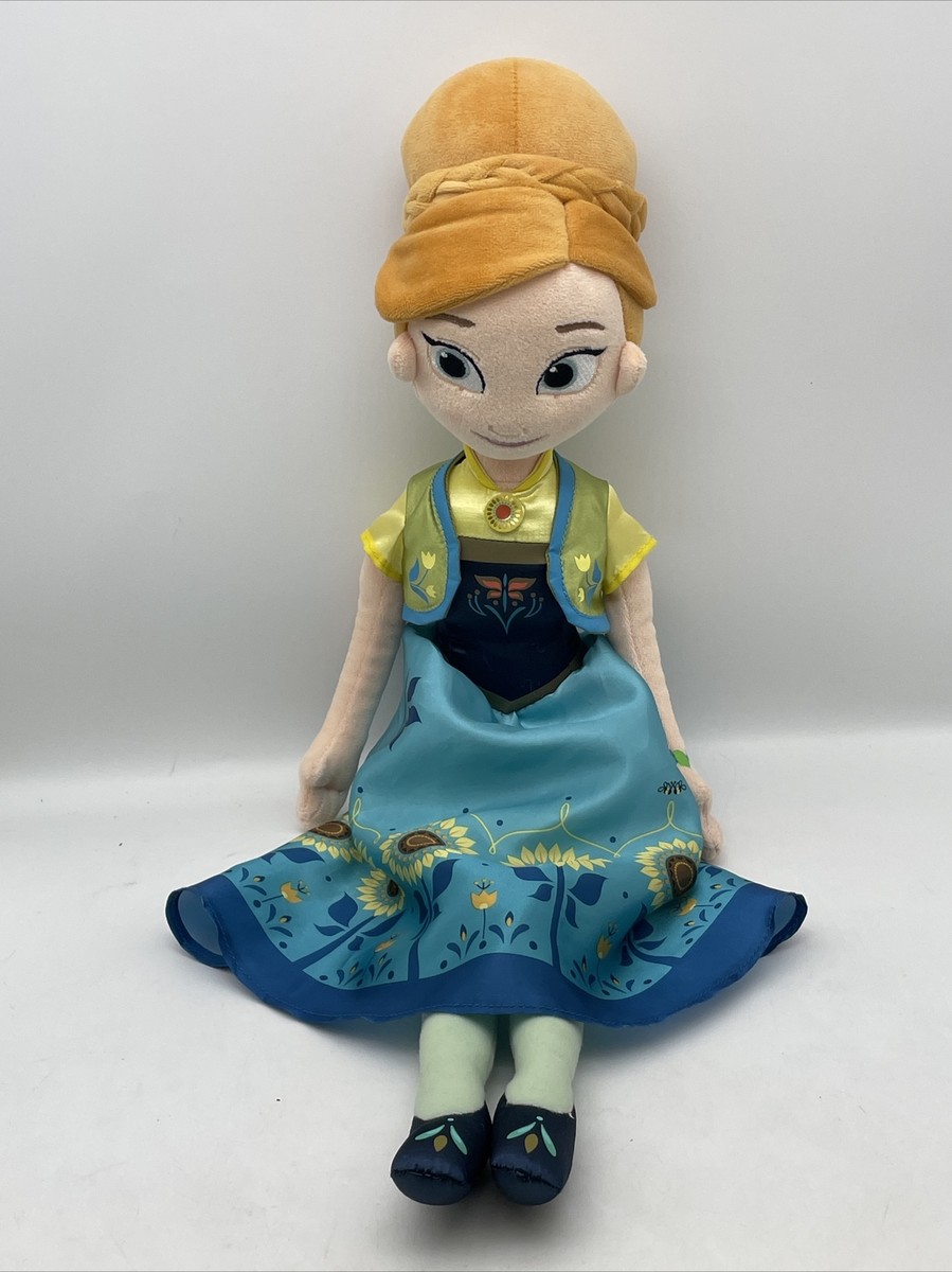 Princess anna plush doll hot sale