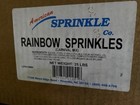 25 LB RAINBOW SPRINKLES - Carnival Mix -  Baking Ice Cream Cookie Desserts Bulk