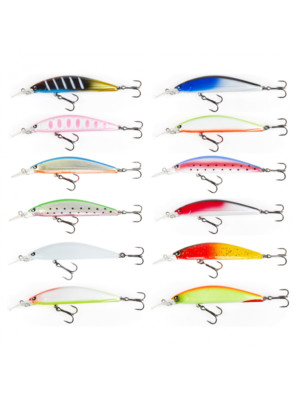 Lucky John Pro Shiner 88S 8.8cm 10g Sinking Minnow Pike Lure