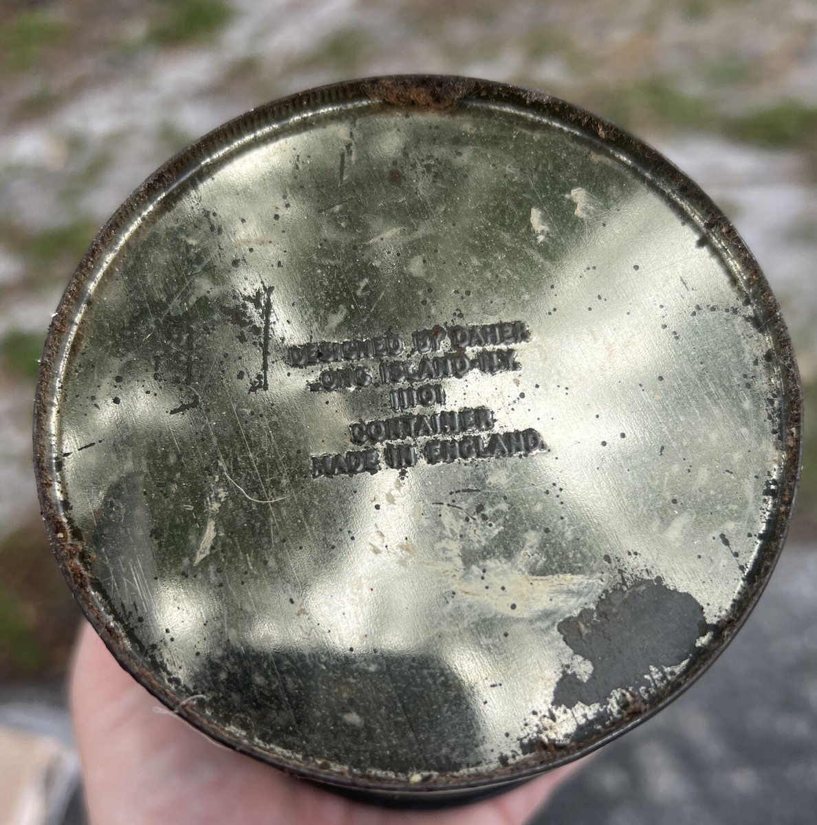 Vintage Metal Colorful Daher Tin Made in England Floral | eBay