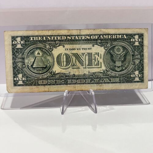 Flipper Note $1 Dollar Bill Series 2013 (68666000) Fancy S/N * US Paper Currency - Picture 2 of 2