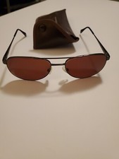 Safilo Elasta 7115 9LW Gunmetal Aviator Eyeglasses Frames W Case