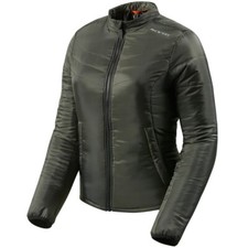 Rev'it Ladies Motorcycle Jacket Core Mid Layer Thermal Black Olive X-Large