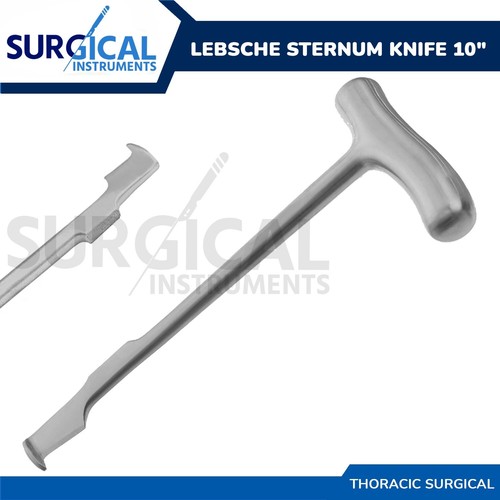 Lebsche Sternum 10" Thoracic Surgical Instruments Stainless Steel German Grade - Picture 2 of 3