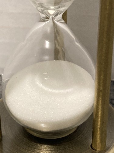 Messing Sanduhr Sanduhr Sanduhr Sandglass, 6-1/4", 5 Minuten, Schreibtisch, Dekor - Bild 2 von 13