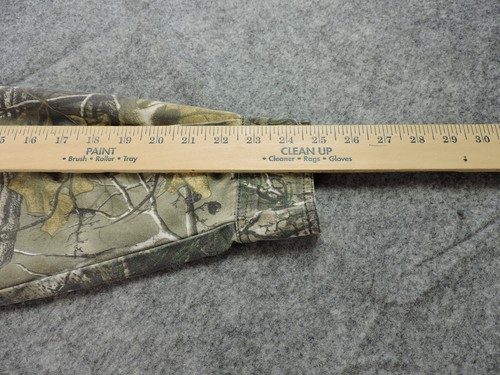 Guide Gear Mens FITS Medium Washout Realtree Denim Camo Long Sleeve Button Shirt - Picture 10 of 14