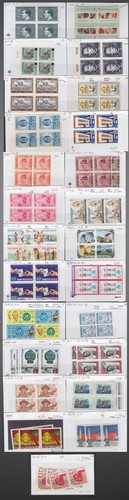 WORLD BLOCKS OF 4, NH AUSTRIA, JAMAICA, LIECHTENSTEIN, UAE, URUGUAY, RUSSIA,ETC. - 第 1/1 張圖片