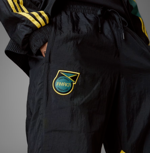 Adidas Jamaica JFF Soccer National Team OG Pants Zip Pockets Men's Sizes New - Picture 6 of 14