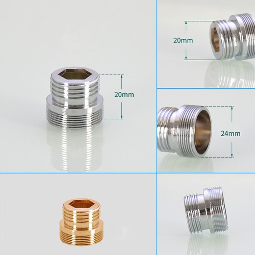 BSP Thread Male / Female Kitchen Tap Connector Adaptor Thread Mixer Garden Hose - Picture 16 of 26