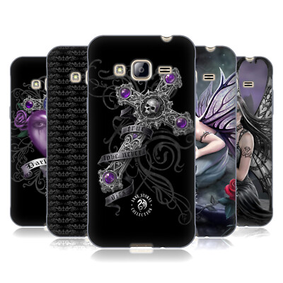 OFFIZIELLE ANNE STOKES DUNKLE HERZEN SOFT GEL HANDYHÜLLE FÜR SAMSUNG HANDYS 3