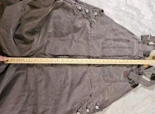 Levi's Workwear Red Tab Overalls Super Sour Garment Dye Purple Size 2XL XXL - Picture 11 of 14