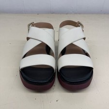 COLE HAAN Original Grand Platform Sandals Women's Size 8 Ivory W29419