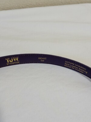 TJW By Mervyns Genuine Snakeskin Split Leather Backing  display picture 3