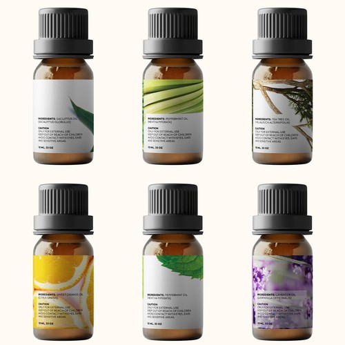 Essential Oils Set by Pure Aroma - Top 6 Aromatherapy Oils Gift Set-6 Pack, 10ml - Picture 5 of 10