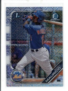 RONNY MAURICIO 2019 BOWMAN CHROME PROSPECTS MEGA BOX #BCP-107 ROOKIE RC FC9682