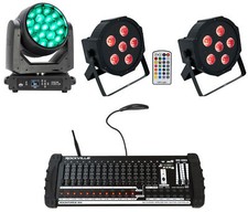 American DJ Focus Flex L19 Wireless DMX Moving Head Light Controller Up-Light