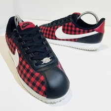 Nike Cortez Basic TXT SE Shoes Plaid 
